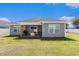 Backyard features a patio perfect for outdoor entertaining and relaxing at 2599 Woodcreek Ln., Conway, SC 29527