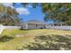 Fully fenced backyard with a large green space, providing privacy and room for recreation at 2599 Woodcreek Ln., Conway, SC 29527