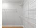 Walk-in closet features a wire shelving system at 2599 Woodcreek Ln., Conway, SC 29527