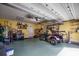 Garage with golf cart and storage at 2602 Clearwater St., Myrtle Beach, SC 29579