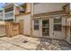 Private backyard patio with shed and backyard access at 310 74Th Ave. N # 7, Myrtle Beach, SC 29572