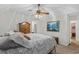 Cozy bedroom featuring a ceiling fan and ample space at 311 Ashwood Ln., Myrtle Beach, SC 29588