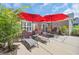 Outdoor patio with lounge chairs and seating at 3154 Shorecrest Bay Dr., Murrells Inlet, SC 29576