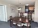 Dining area adjacent to kitchen with seating for six at 3601 N Ocean Blvd. # 1139, North Myrtle Beach, SC 29582