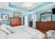 Spacious main bedroom featuring dual dressers and direct access to a walk-in closet at 4610 Fringetree Dr., Murrells Inlet, SC 29576