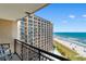 Stunning balcony view overlooking the ocean, beach, and resort; perfect for relaxation and enjoyment at 4800 Ocean Blvd. S # 1119, North Myrtle Beach, SC 29582