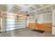 Spacious garage with a modern automatic door at 490 Calhoun Falls Dr., Myrtle Beach, SC 29579