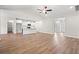 Open-concept space with wood flooring, bright lighting, and entryways to other rooms at 5004 Shore Breeze Dr., Myrtle Beach, SC 29588
