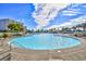 Large outdoor pool with plenty of lounge seating and sun for residents to enjoy at 5825 Catalina Dr. # 833, North Myrtle Beach, SC 29582