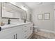 Bright bathroom with double vanity, modern fixtures, and plenty of cabinet space at 589 Boundaryline Dr. Nw, Calabash, NC 28467