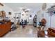 Spacious recreation room equipped with exercise equipment and a wet bar area at 59 Bay Tree Ln., Pawleys Island, SC 29585