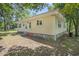 View of home exterior; note the foundation, siding, and rear entrance at 602 3Rd Ave. N, Myrtle Beach, SC 29577