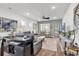 Cozy living room with stylish decor, comfortable seating, and plenty of natural light at 6029 Campanella St., Myrtle Beach, SC 29572