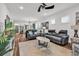 Open living space with wood floors, comfortable seating, and an open floor plan at 6029 Campanella St., Myrtle Beach, SC 29572