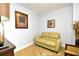 Bright sitting room featuring a comfortable sofa and tasteful artwork at 6172 Catalina Dr. # 113, North Myrtle Beach, SC 29582