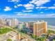 Stunning aerial view of a beautiful beachfront resort with ocean views at 6900 Ocean Blvd. N # 303, Myrtle Beach, SC 29572