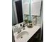 Stylish bathroom featuring a single sink and modern decor at 814 James Landing Ct., Murrells Inlet, SC 29576