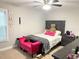 Lovely bedroom with decorative items, carpet flooring, and furniture at 821 Falkirk St., Myrtle Beach, SC 29579