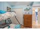 Bedroom with bunk beds, closet space, dresser and nautical decor, great for maximizing sleeping space at 9400 Shore Dr. # 716, Myrtle Beach, SC 29572