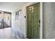 Hallway view showing the unit's front door at 9400 Shore Dr. # 716, Myrtle Beach, SC 29572