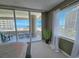 Views of the balcony in the bedroom, overlooking the ocean at 9840 Queensway Blvd. # 331, Myrtle Beach, SC 29572