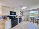 Updated kitchen features granite countertops, stainless appliances, and breakfast nook at 9840 Queensway Blvd. # 331, Myrtle Beach, SC 29572