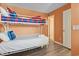 Bunk bedroom with a playful aesthetic, offering a comfortable sleeping space for younger guests at 1011 S Ocean Blvd. # 301, North Myrtle Beach, SC 29582
