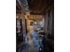 Unfinished basement space with exposed framework and storage areas at 10381 Hardwick Rd., Nichols, SC 29581