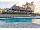 Resort-style community pool and clubhouse offers a luxurious retreat for residents at 1239 Maxwell Dr., Little River, SC 29566