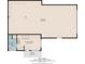 Floorplan showing the layout of the first floor, featuring the kitchen, bath, and garage at 127 Brown Pelican Loop, Pawleys Island, SC 29585