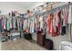 Spacious walk-in closet with ample shelving and hanging space for storage at 1428 Lanterns Rest Rd. # 1428, Myrtle Beach, SC 29579
