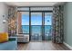 Balcony access with beautiful ocean views and natural light at 1501 S Ocean Blvd. # 1039, Myrtle Beach, SC 29577