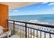 Relaxing balcony view overlooking the ocean at 1501 S Ocean Blvd. # 1039, Myrtle Beach, SC 29577