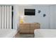 Comfortable bedroom with a dresser, TV, and two beds for a relaxing stay at 1501 S Ocean Blvd. # 1039, Myrtle Beach, SC 29577