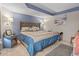 Comfortable bedroom with a king-sized bed, coastal decor, and ample natural light at 1501 S Ocean Blvd. # 1548, Myrtle Beach, SC 29577
