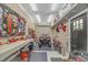 Spacious garage featuring ample storage and workspace at 15810 County Line Rd., Andrews, SC 29510