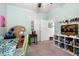 The office space features bright blue walls with fun wall decorations and bright light at 1590 Palmina Loop # A, Myrtle Beach, SC 29588