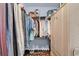 Walk-in closet with shelving, hanging clothes, and shoe storage at 1857 Culbertson Ave. # 1857, Myrtle Beach, SC 29577