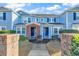 Inviting townhomes with brick accents, manicured landscaping, and well-lit walkways create curb appeal at 1857 Culbertson Ave. # 1857, Myrtle Beach, SC 29577