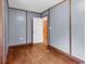 Bedroom with natural light, hardwood floors, and neutral tones at 203 Lakeland Dr., Conway, SC 29526