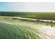 Beachfront homes lined up along the coast, and the ocean meets the sandy shore at 288 Tipperary Pl., Pawleys Island, SC 29585