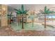Indoor water park featuring fun water features, slides, and shallow pool for ' entertainment at 3000 N Ocean Blvd. # 1127, Myrtle Beach, SC 29577