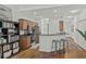 Modern kitchen with stainless steel appliances, breakfast bar, and plenty of counter space at 310 Lockerbie Ct. # 1057, Myrtle Beach, SC 29577
