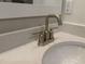 Close-up of a modern faucet atop a bright countertop in the bathroom at 3137 Tiger Tail Rd., Conway, SC 29526