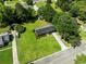 Charming brick home with a lush green lawn, mature trees, and a neatly paved driveway at 324 Camellia Ave., Marion, SC 29571