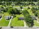 Neighborhood aerial view showcasing well-maintained lawns, mature trees, and varied home styles at 324 Camellia Ave., Marion, SC 29571