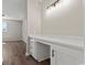 Bedroom featuring a vanity area with white cabinets and a countertop at 324 Camellia Ave., Marion, SC 29571