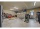 Spacious garage with storage and ample room for vehicles and projects at 350 Saint Julian Ln., Myrtle Beach, SC 29579