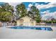 Community pool with lounge chairs, highlighting recreational amenities for residents at 3907 Stillwood Dr., Myrtle Beach, SC 29588