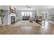 Inviting living room with a fireplace, large windows, and comfortable seating at 3925 Riley-Hampton Dr., Myrtle Beach, SC 29579
